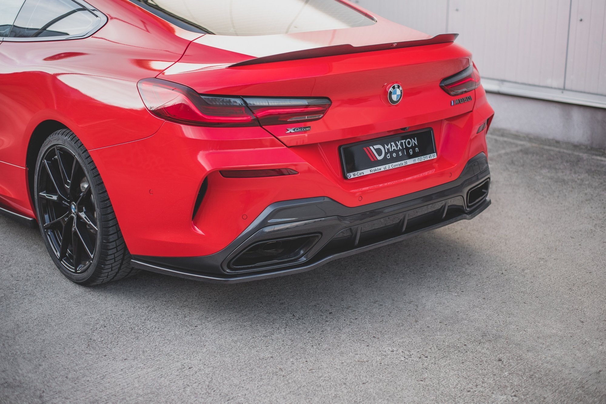 Central Rear Splitter BMW 8 Coupe M-Pack G15