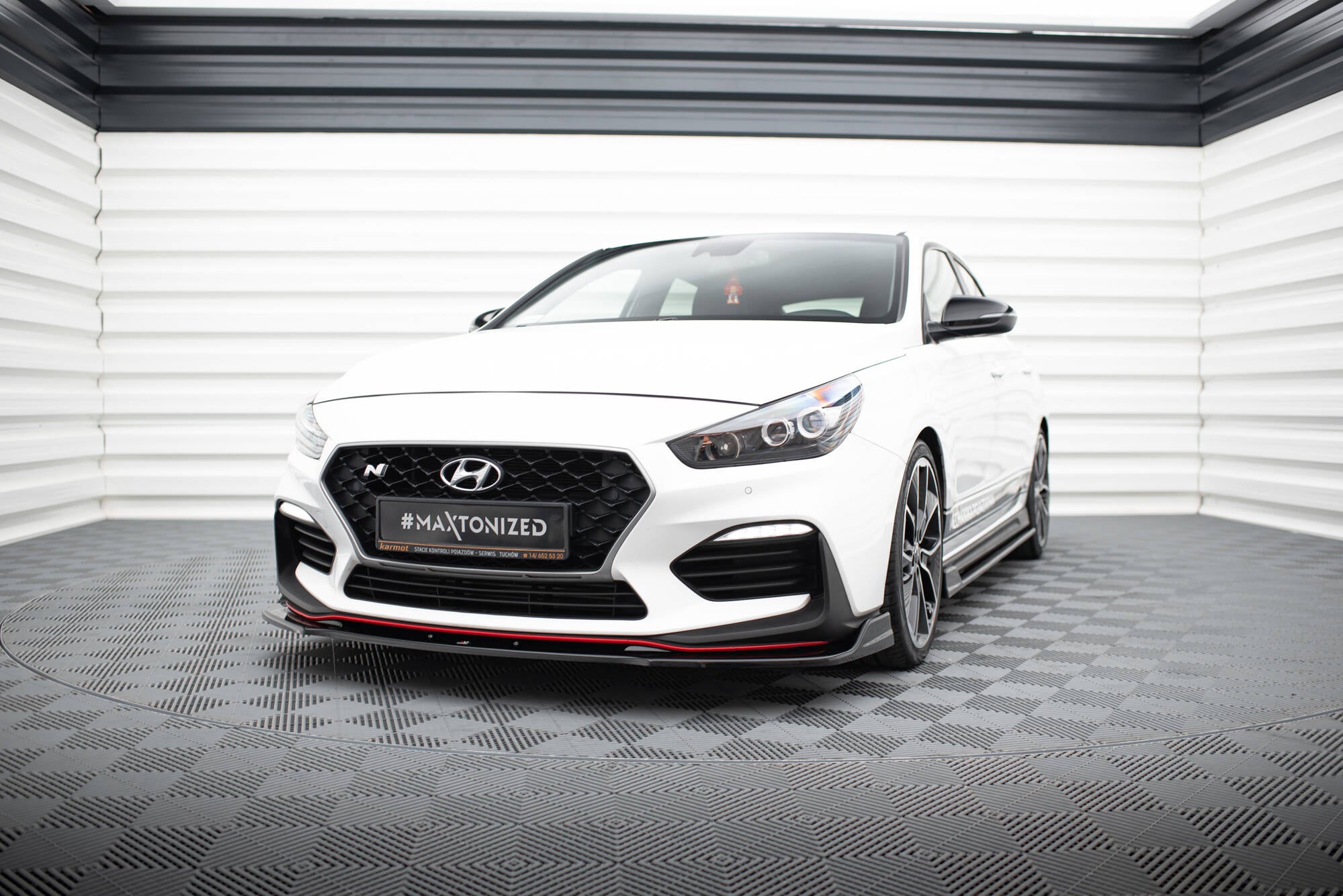 Front Splitter V.3 Hyundai I30 N Mk3 Hatchback/ Fastback