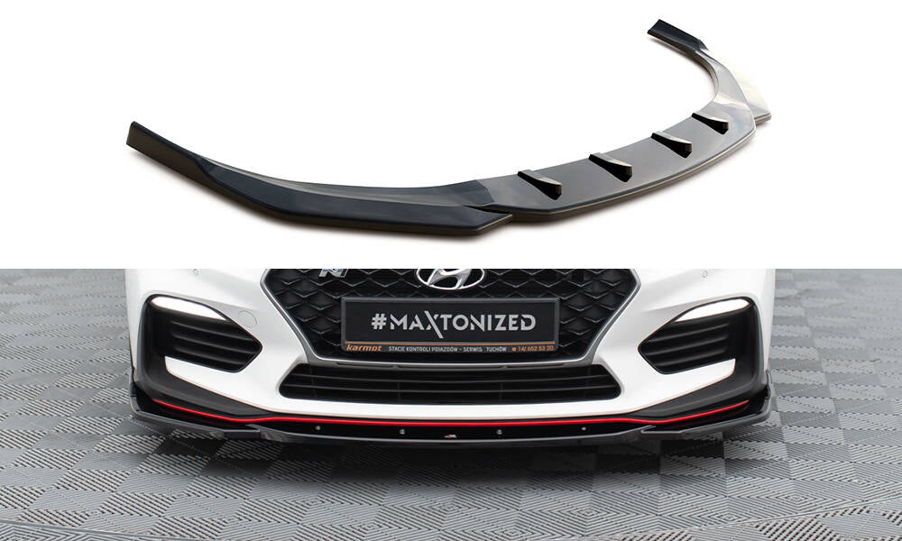 Front Splitter V.4 Hyundai I30 N Mk3 Hatchback/ Fastback