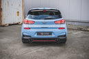 Rear Splitter (with vertical bars) Hyundai I30 N Mk3 Hatchback-4