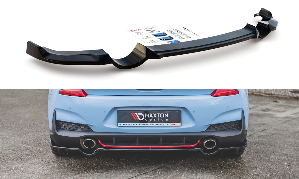 Central Rear Splitter Hyundai I30 N Mk3 Hatchback