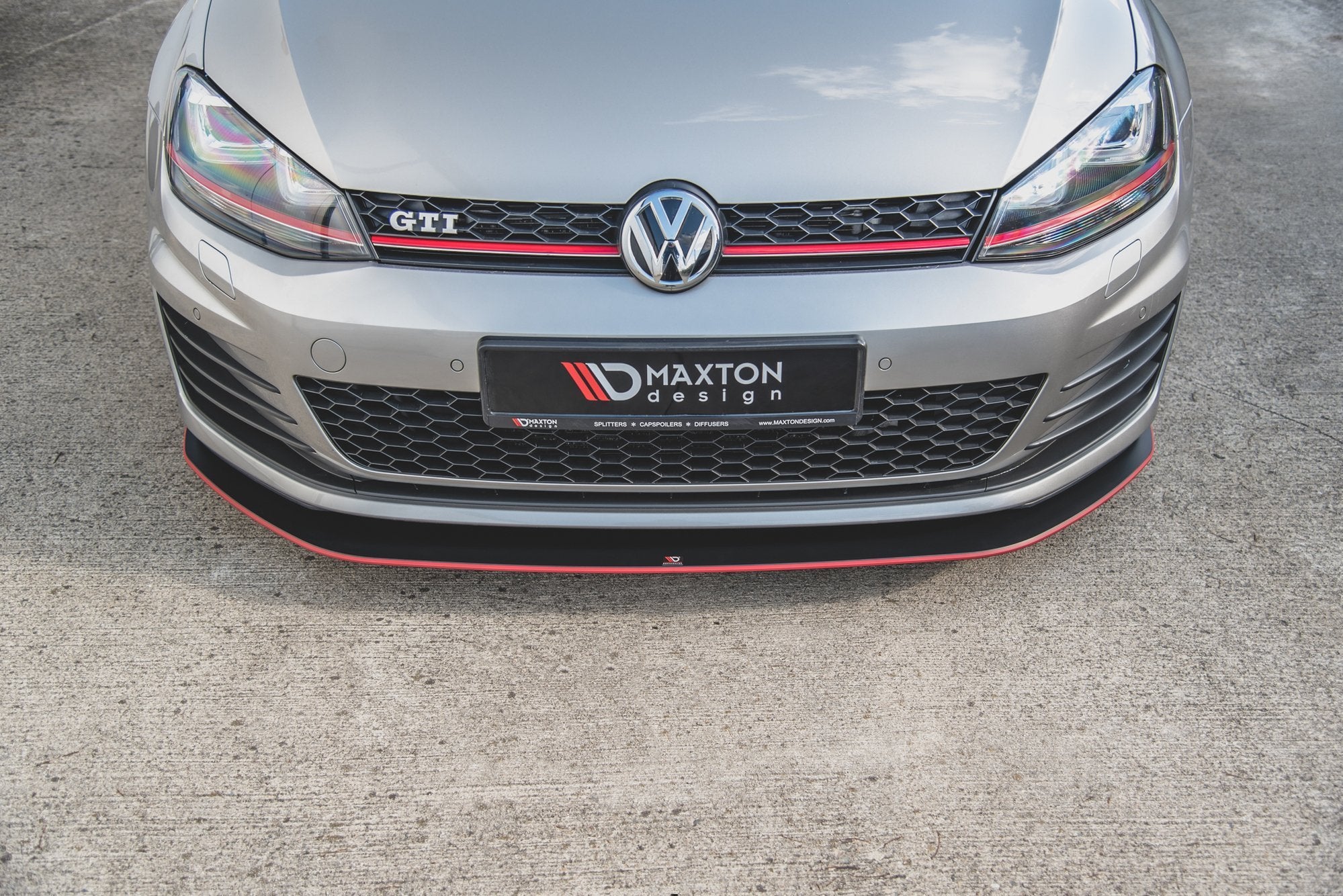 Racing Durability Front Splitter VW Golf 7 GTI