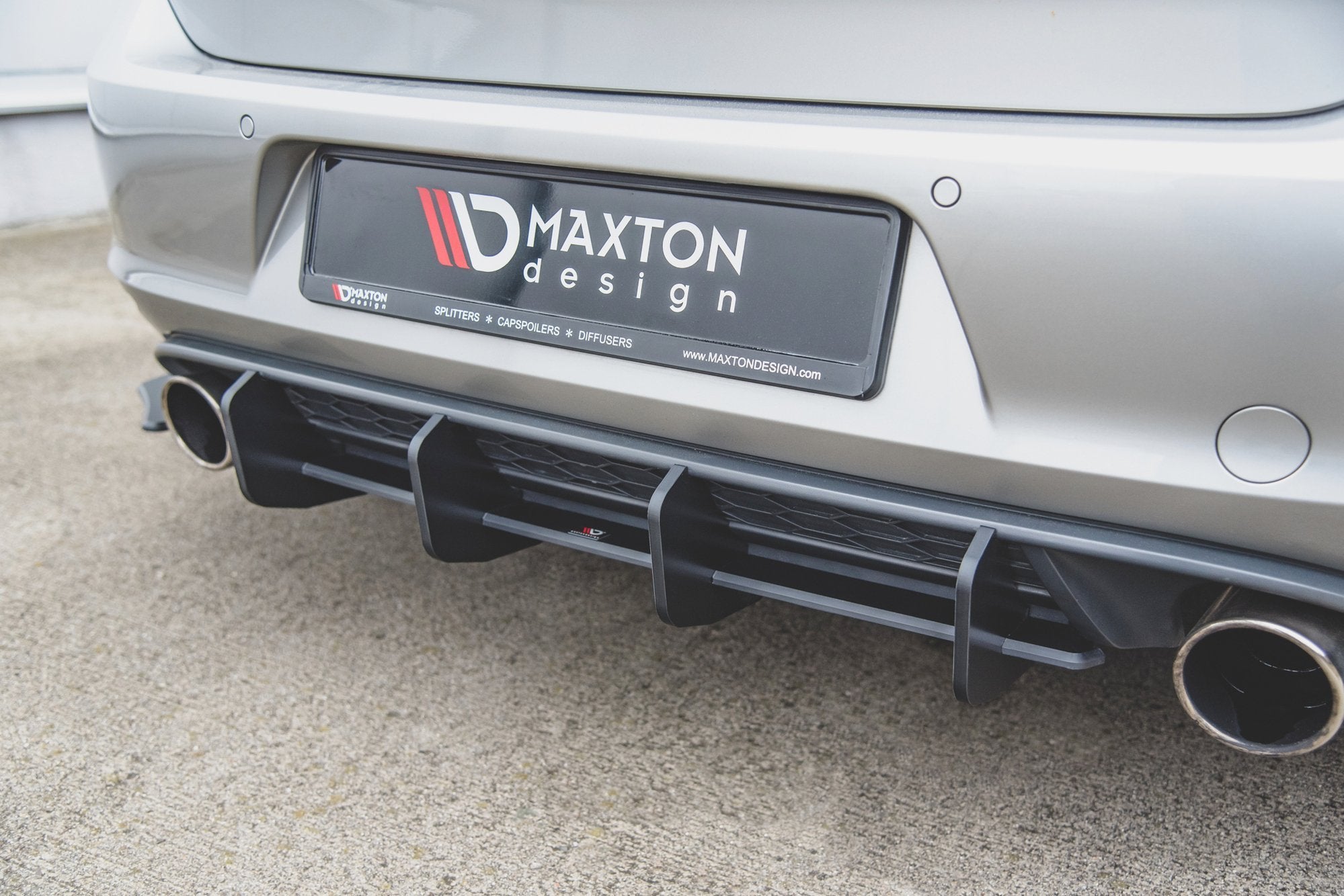 Racing Durability Rear Diffuser V.2 VW Golf 7 GTI