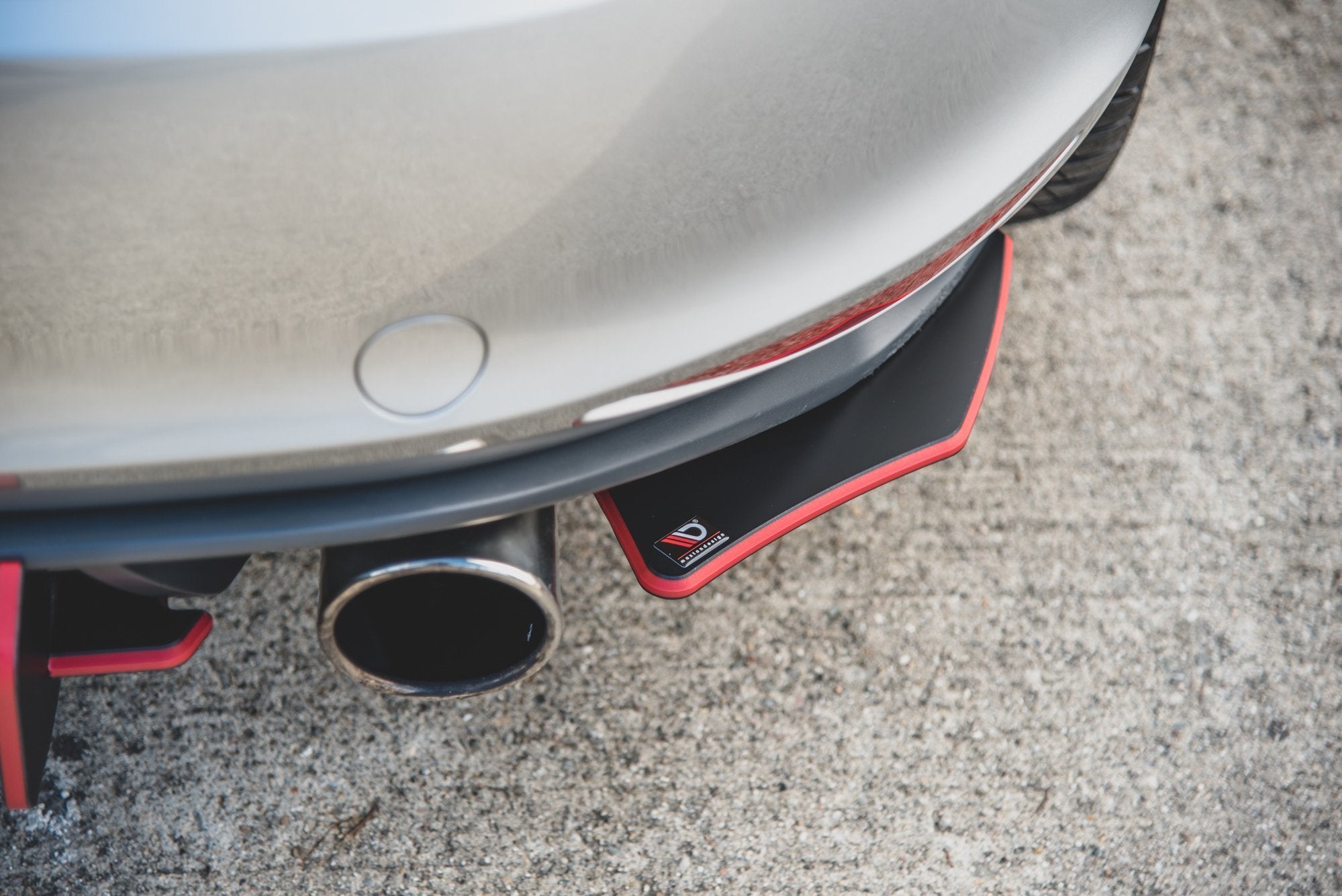 Street Pro Rear Side Splitters V.2 VW Golf 7 GTI