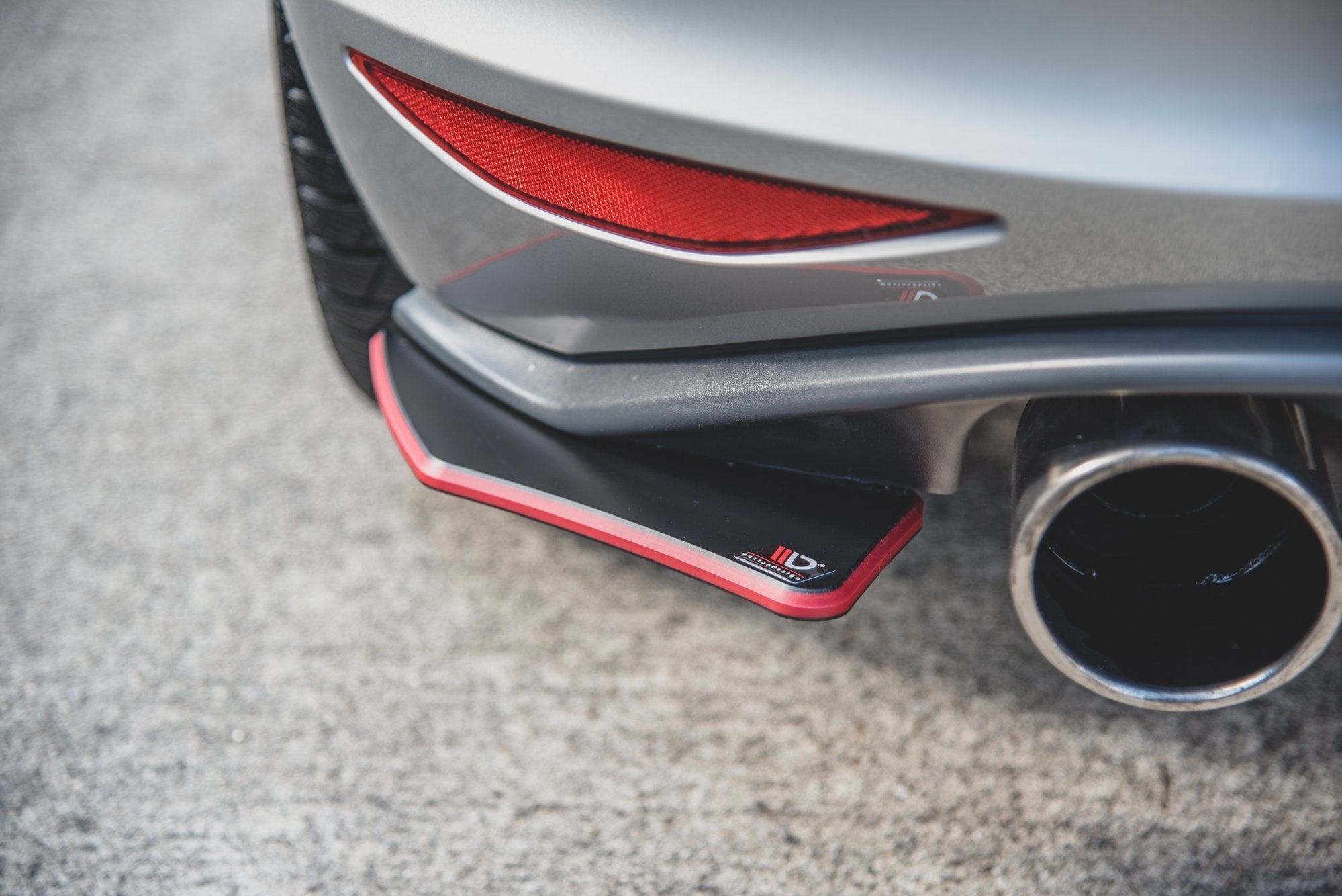 Street Pro Rear Side Splitters V.2 VW Golf 7 GTI