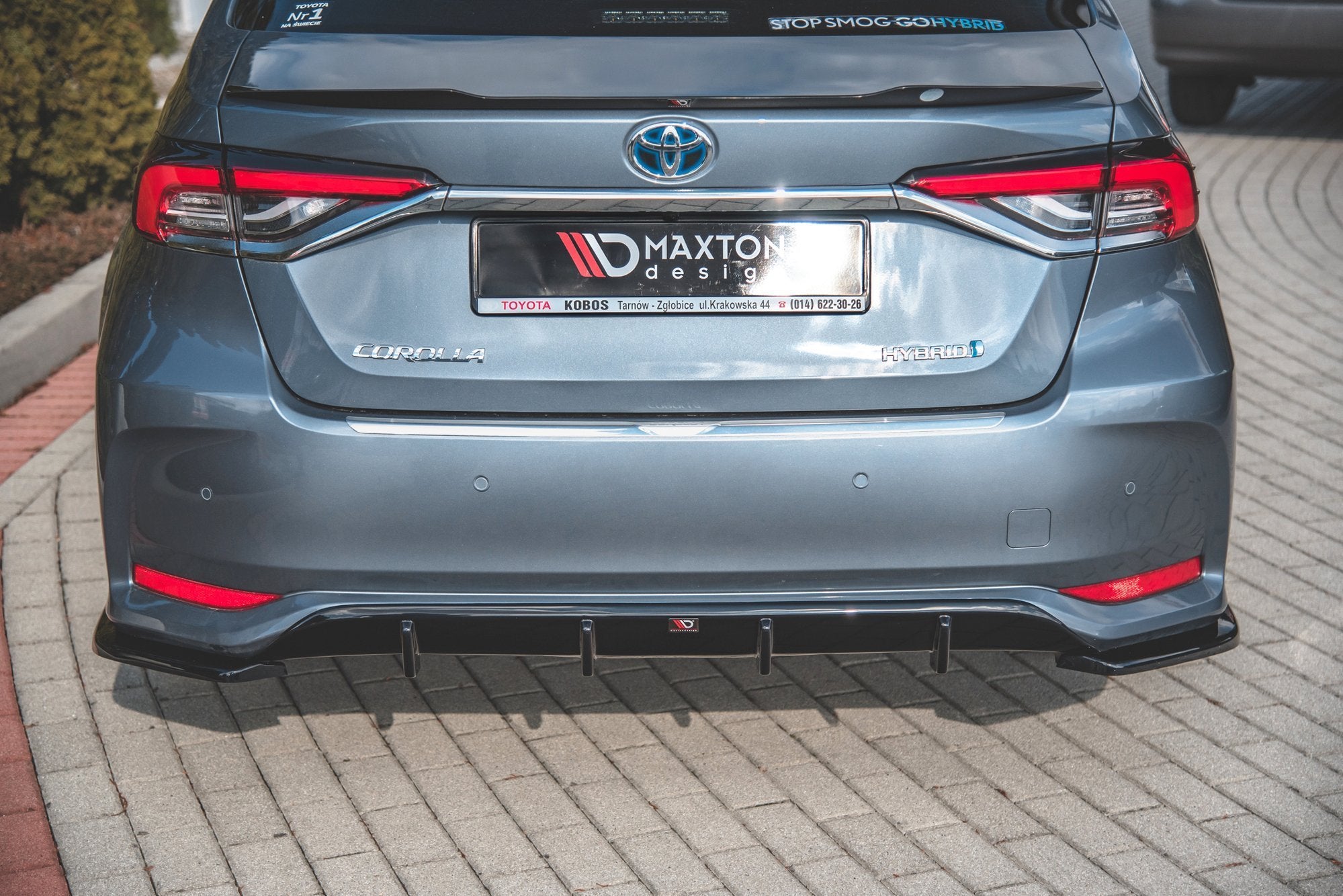 Rear Side Splitters Toyota Corolla XII Sedan