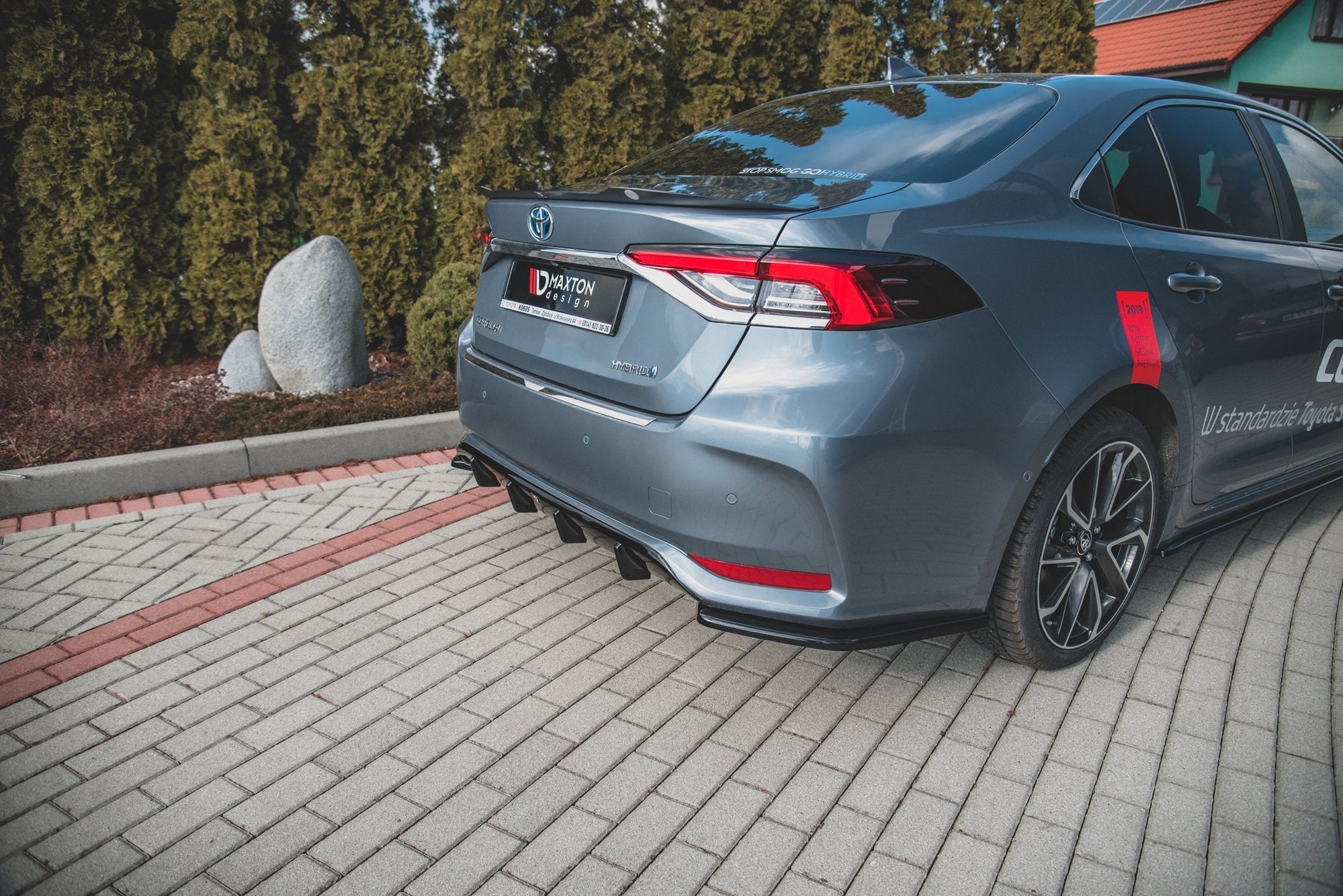 Rear Side Splitters Toyota Corolla XII Sedan