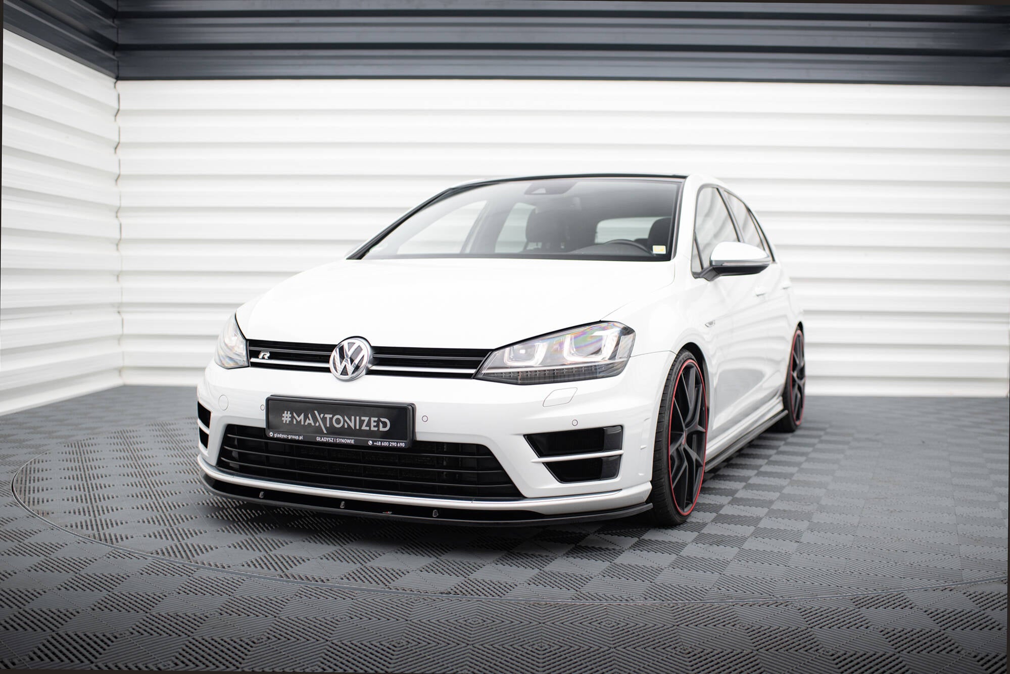 Front Splitter V.1 VW Golf 7 R / R-Line