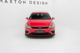 Front Splitter V.1 Volkswagen Golf R / R-Line Mk7 Facelift - 0