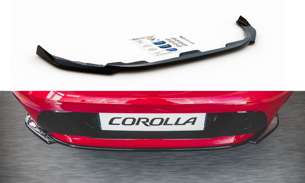 Central Rear Splitter Toyota Corolla XII Hatchback