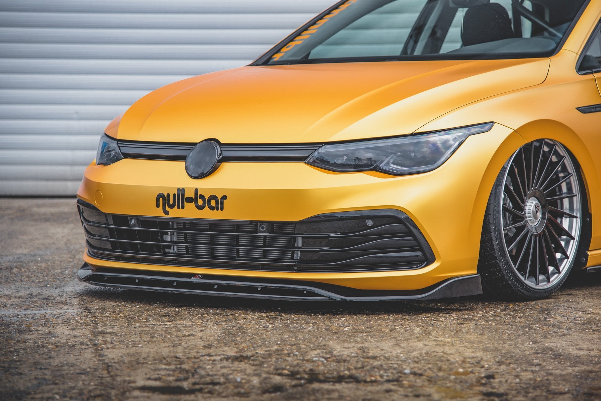 Front Splitter V.2 Volkswagen Golf Mk8