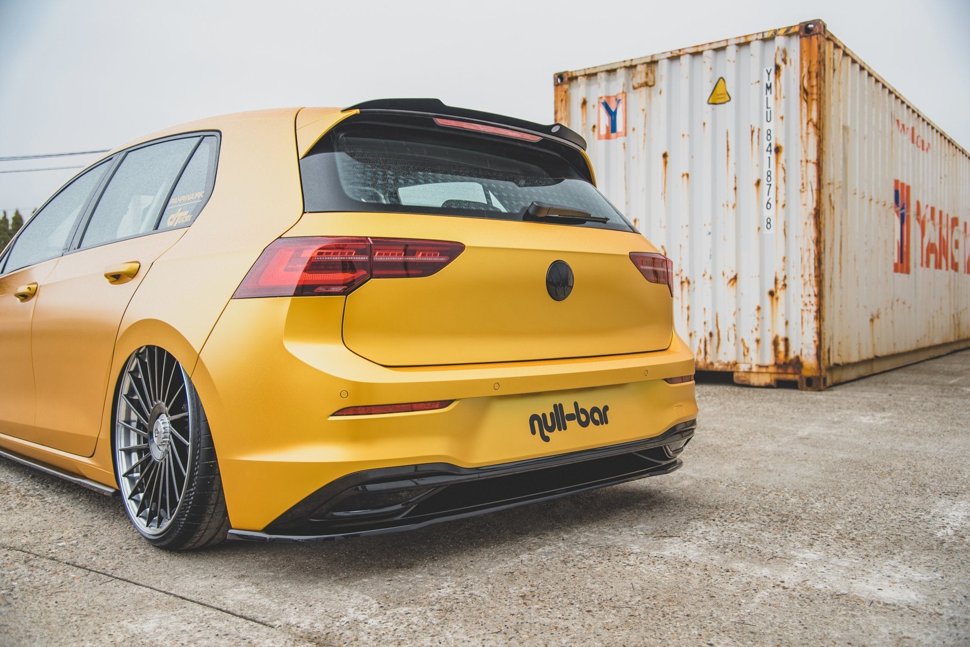 Rear Splitter Volkswagen Golf Mk8