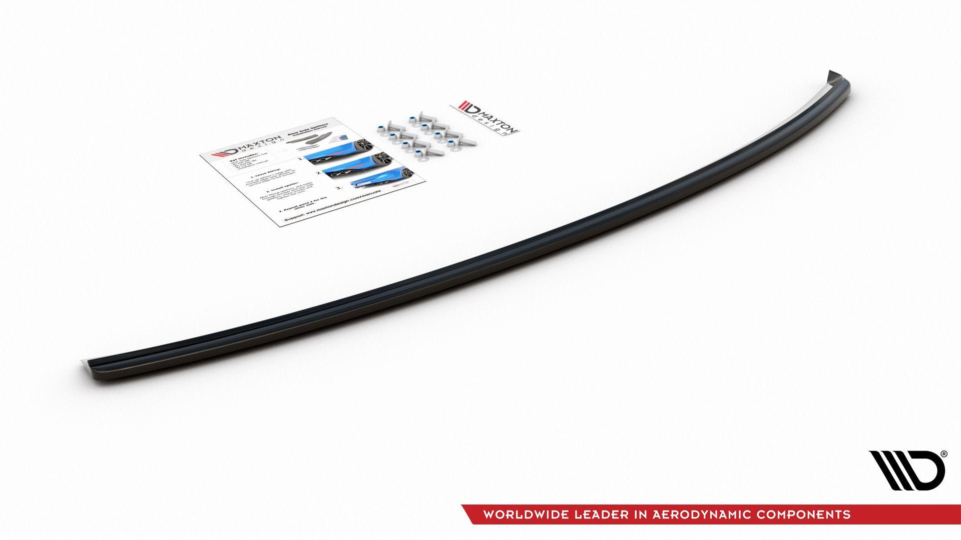 Central Rear Splitter Audi A4 B8 Avant