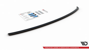 Central Rear Splitter Audi A4 B8 Avant - 0