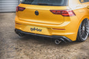 Rear Valance (GTI LOOK) with Exhaust Volkswagen Golf Mk8-2