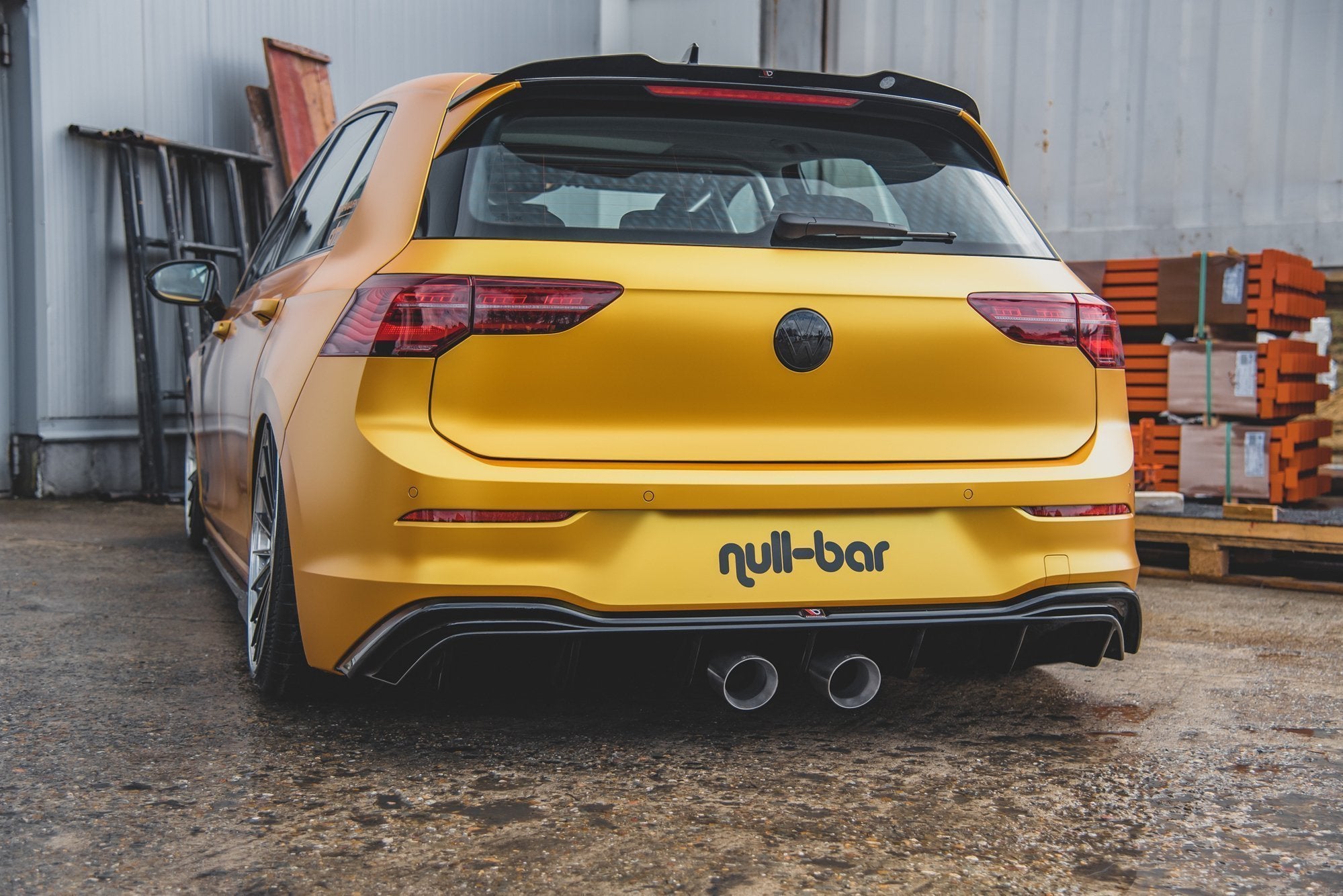 Rear Valance Volkswagen Golf Mk8 (R32 Look)