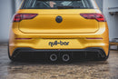 Rear Valance (R32 LOOK) with Exhaust Volkswagen Golf Mk8-5