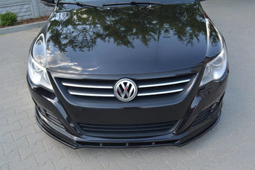 FRONT SPLITTER V.1 VW PASSAT CC PREFACE MODEL, STANDARD BUMPER - 0