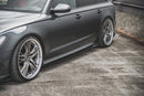 Side Skirts Diffusers Audi A6 / A6 C7 S-line/ S6 C7 Facelift-3