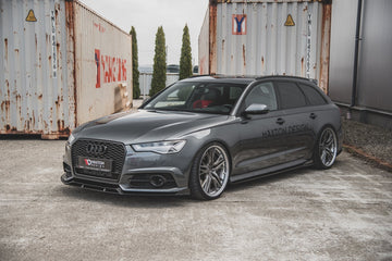 Side Skirts Diffusers Audi A6 / A6 C7 S-line/ S6 C7 Facelift - 0