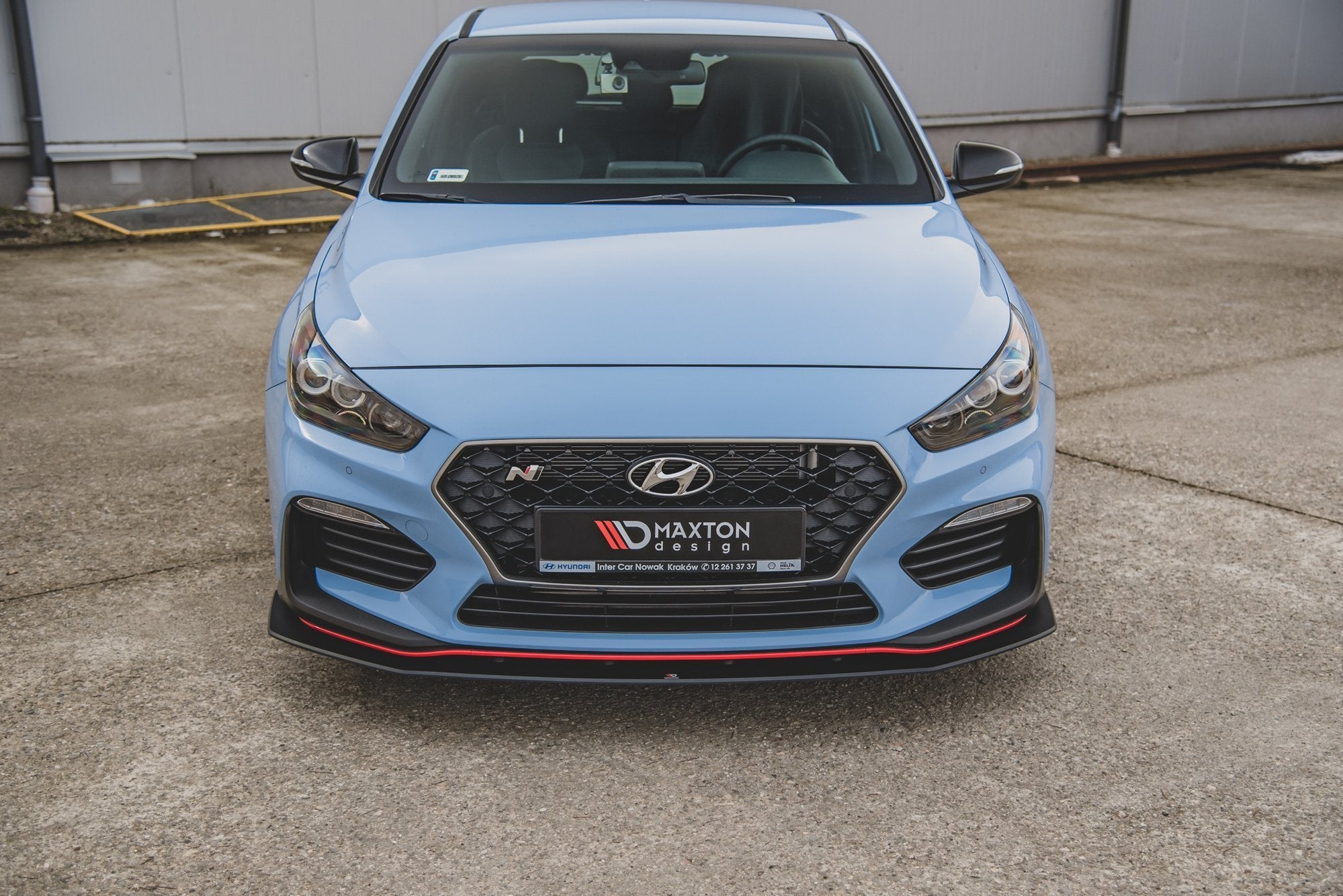 Racing Durability Front Splitter Hyundai I30 N Mk3 Hatchback / Fastback