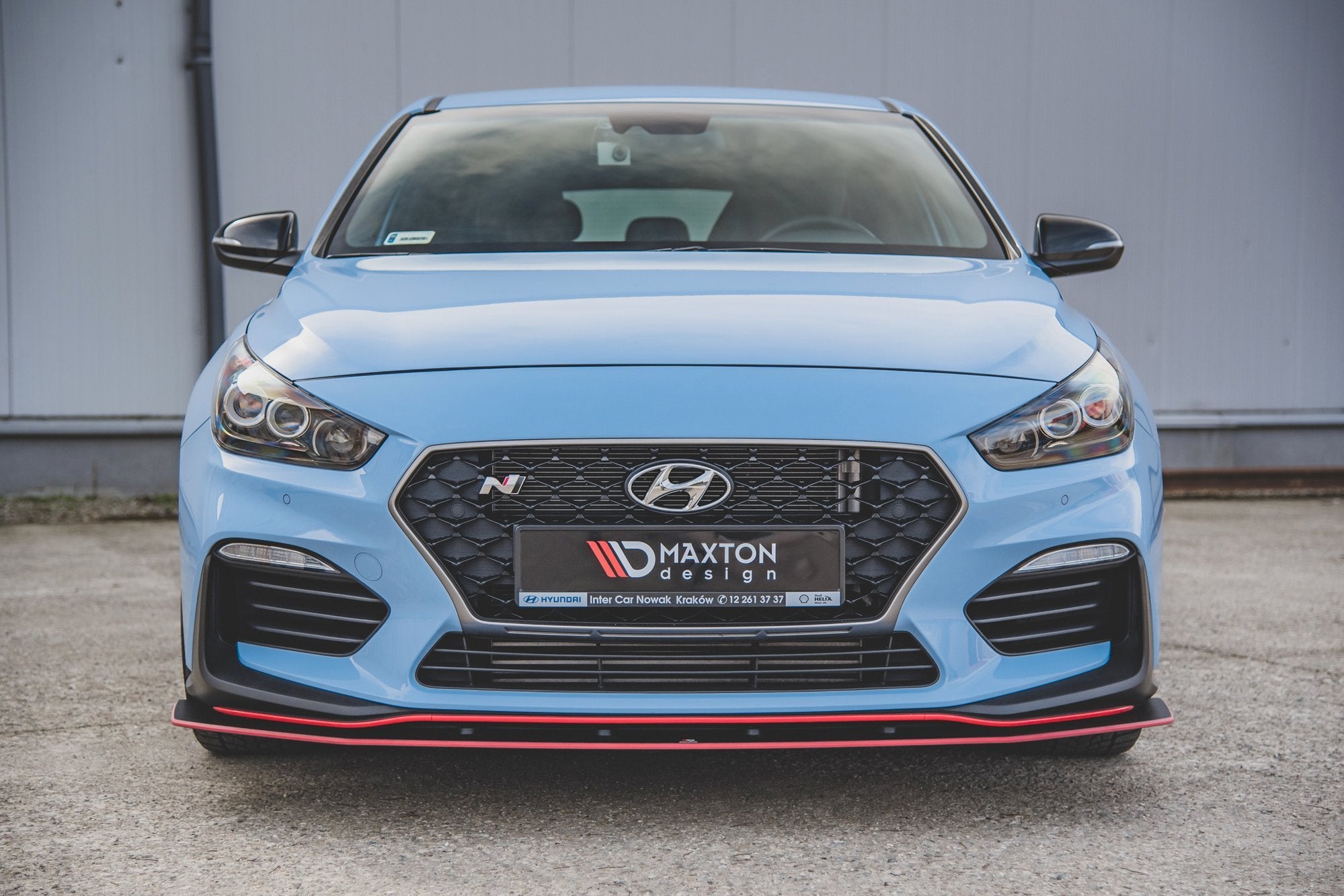 Racing Durability Front Splitter Hyundai I30 N Mk3 Hatchback / Fastback