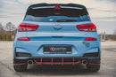 Street Pro Rear Side Splitters Hyundai I30 N Mk3 Hatchback-9