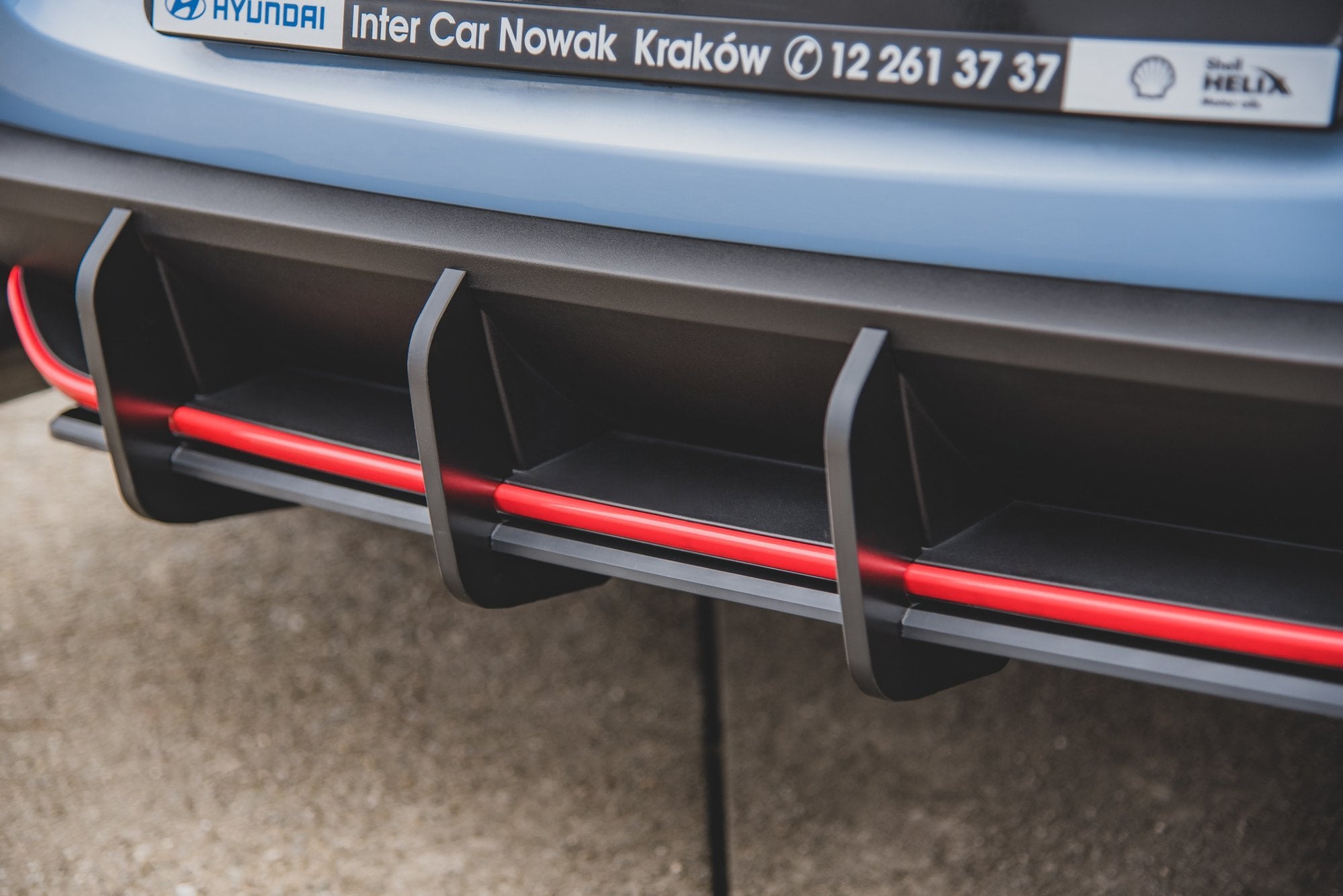 Racing Durability Rear Diffuser V.1 Hyundai I30 N Mk3 Hatchback