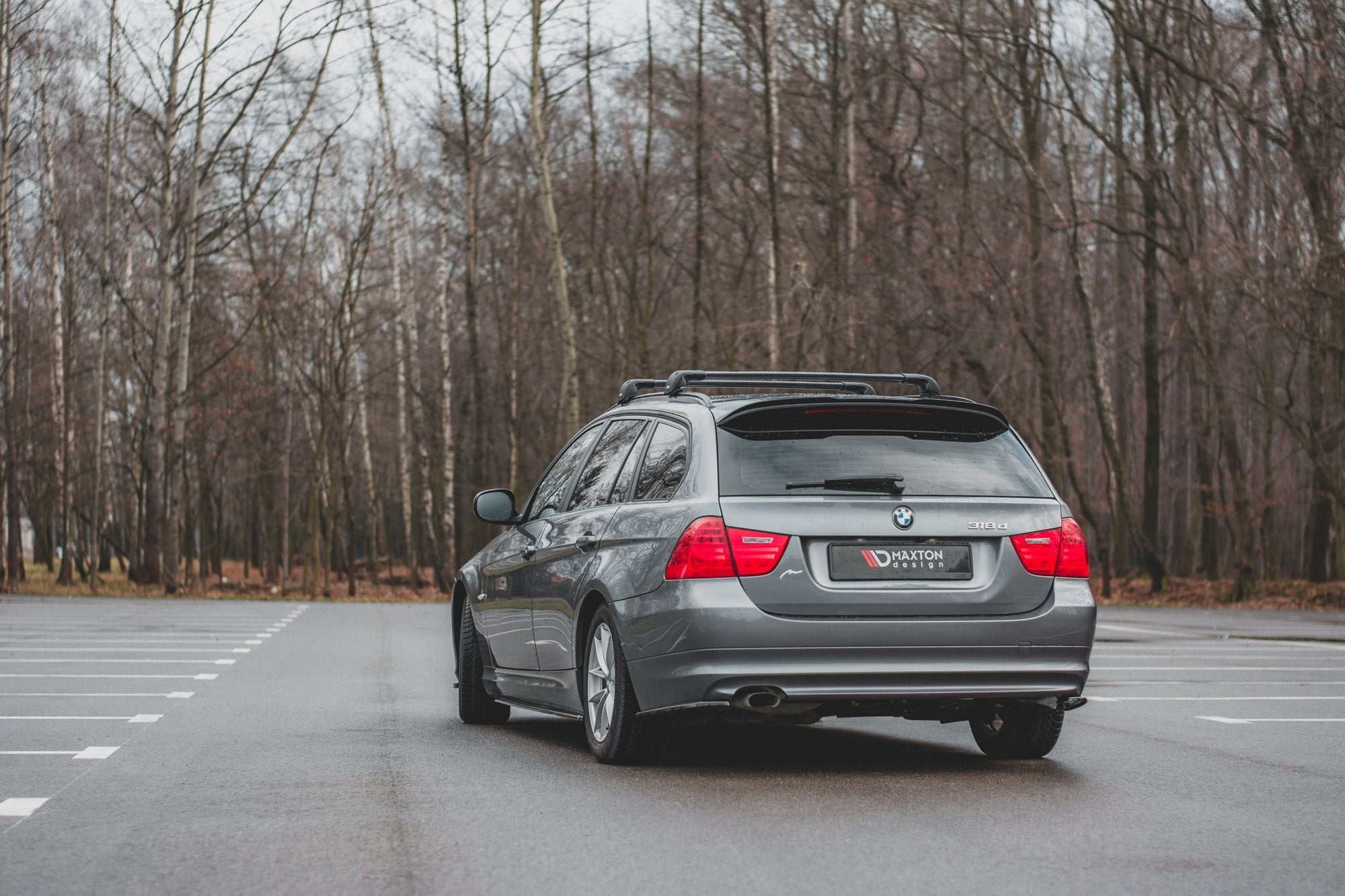 Rear Side Splitters BMW 3 E91 Facelift