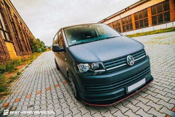 VOLKSWAGEN T6 FRONT SPLITTER v.1 - 0