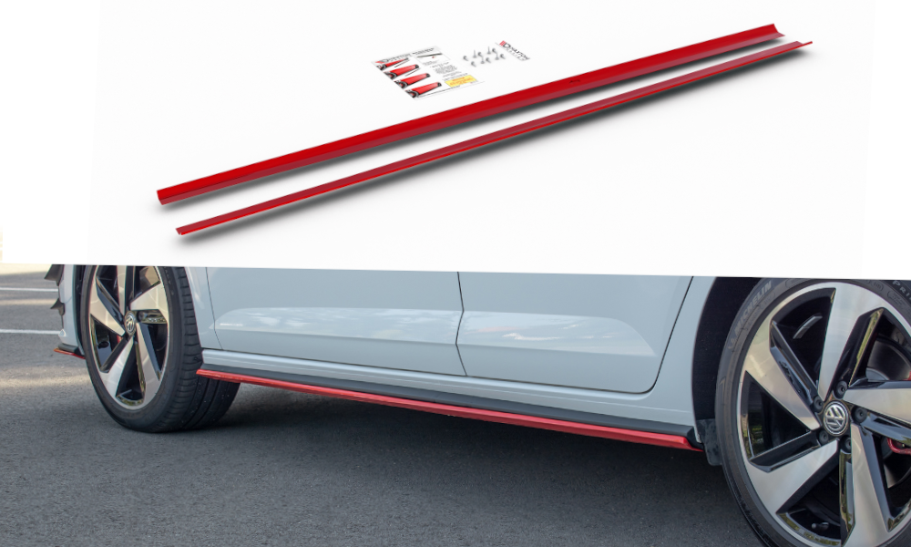 SIDE SKIRTS DIFFUSERS Volkswagen Polo GTI / R-line Mk6