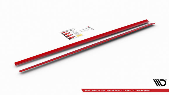 SIDE SKIRTS DIFFUSERS Volkswagen Polo GTI / R-line Mk6