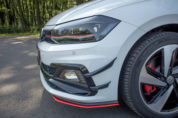 Front Bumper Wings (Canards) VW Polo GTI Mk 6 - 0