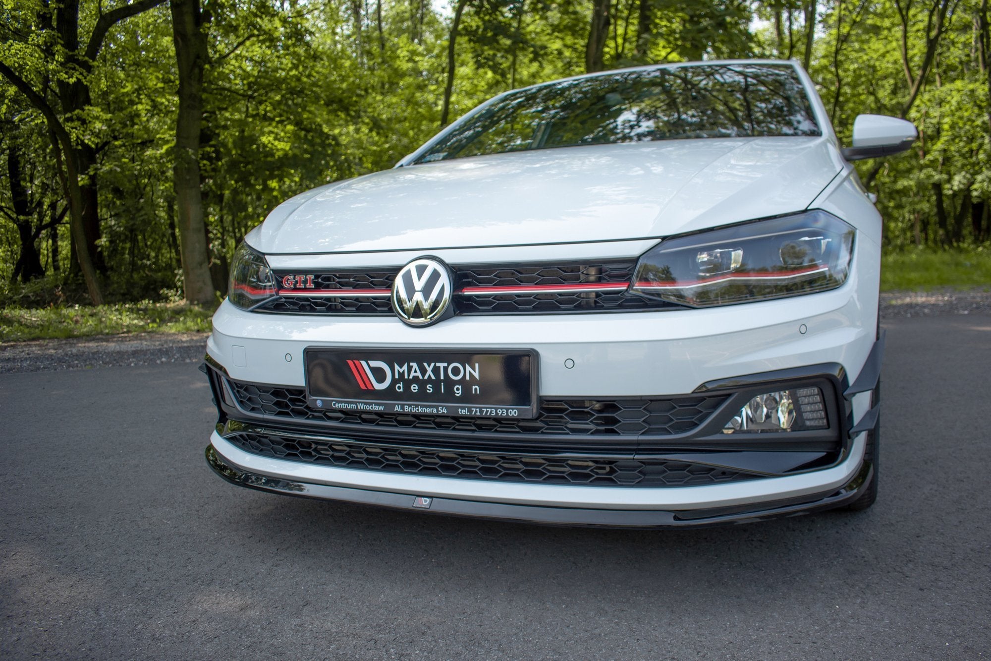 Front Splitter V.3 Volkswagen Polo GTI / R-line Mk6