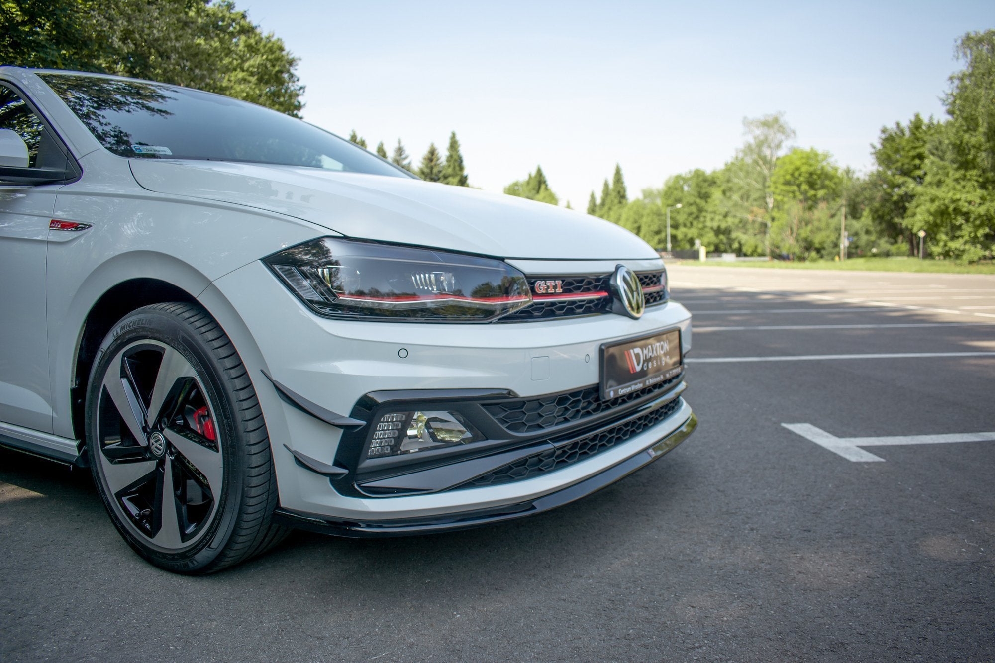 Front Splitter V.3 Volkswagen Polo GTI / R-line Mk6