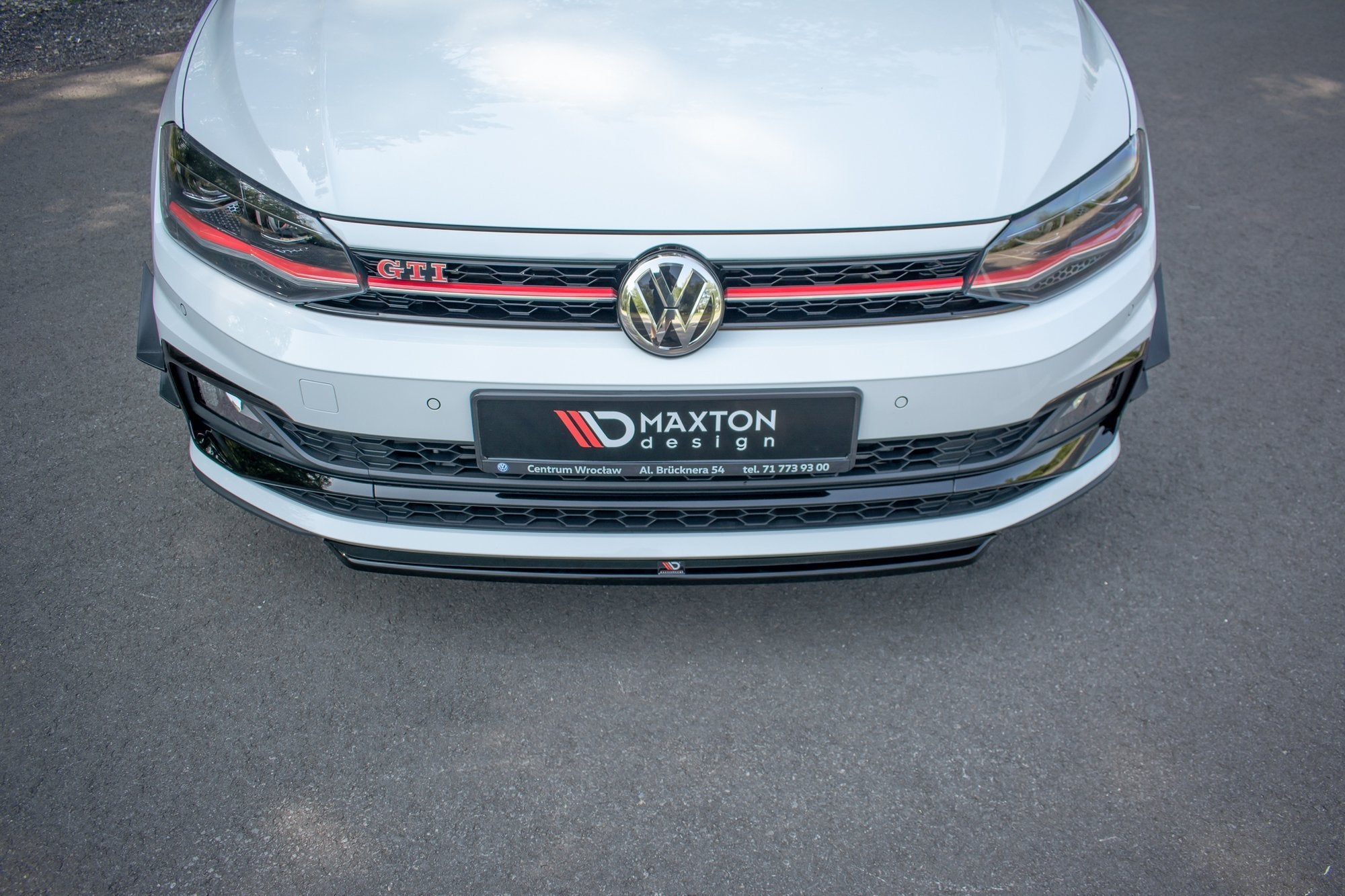 Front Splitter V.4 VW Polo GTI Mk6