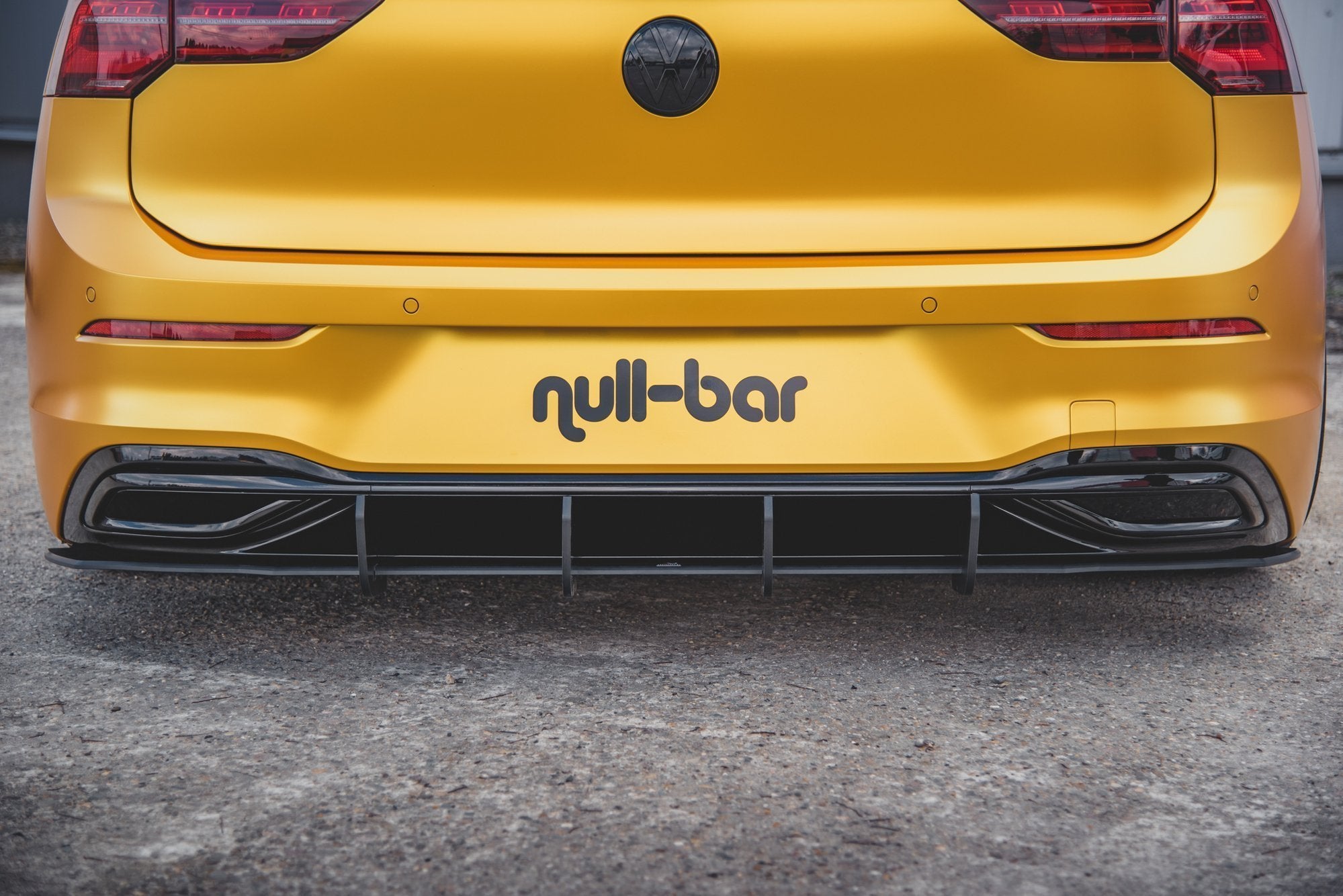 Racing Durability Rear Diffuser V.1 VW Golf 8