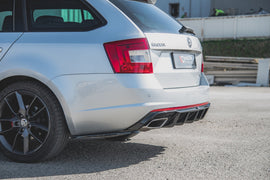 Rear Side Splitters V.2 Skoda Octavia RS Mk3/Mk3 FL Hatchback/Kombi - 0