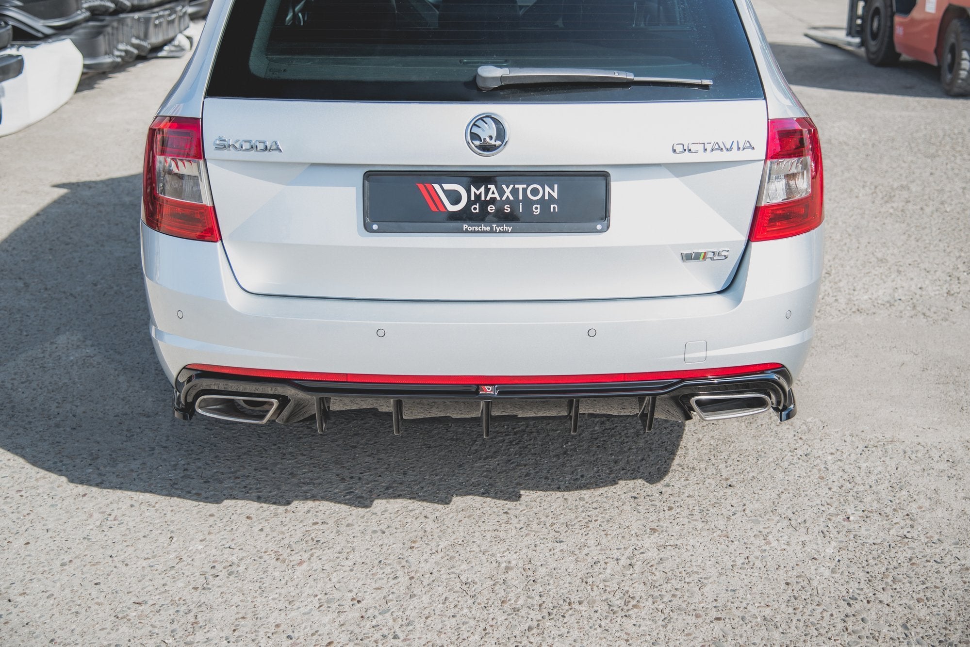 Rear Side Splitters V.2 Skoda Octavia RS Mk3/Mk3 FL Hatchback/Kombi