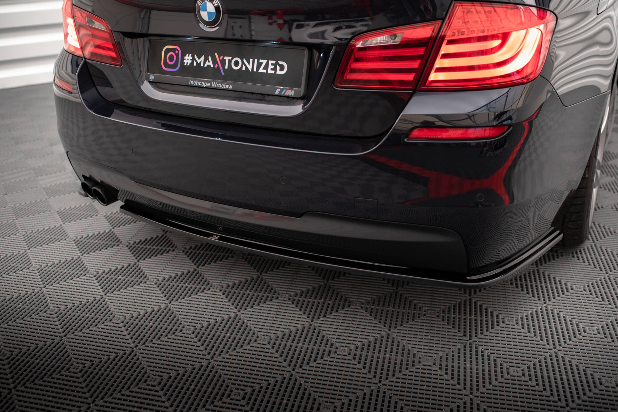 REAR SPLITTER for BMW 5 F10 MPACK