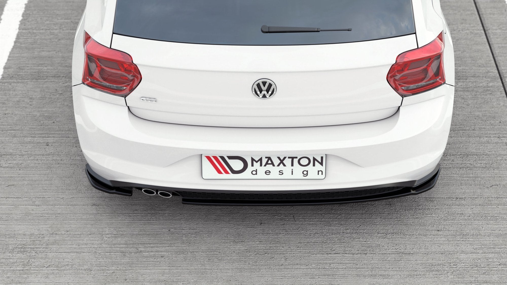 Rear Side Splitters V.2 VW Polo GTI Mk6