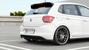 Rear Splitter (with vertical bars) Volkswagen Polo GTI / R-line Mk6-4