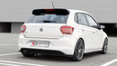 Central Rear Splitter (with vertical bars) VW Polo 6 GTI Mk6-5