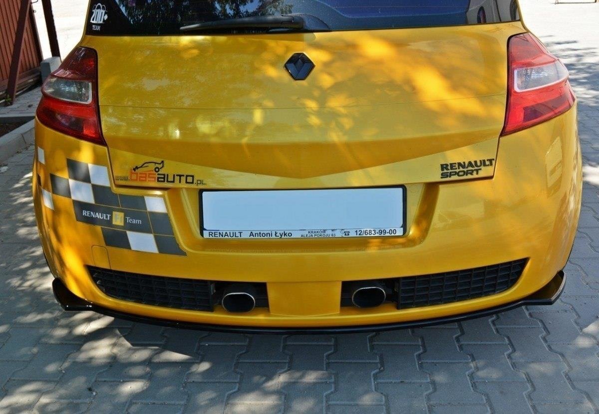 REAR SPLITTER RENAULT MEGANE II RS