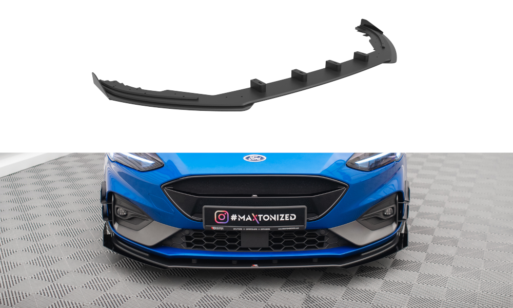 Racing Durability Front Splitter + Flaps Ford Focus ST / ST-Line Mk4