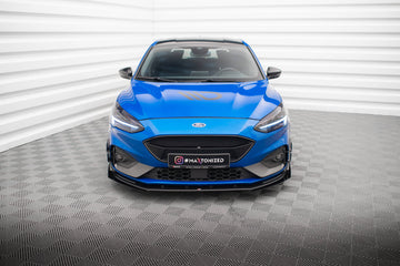Street Pro Front Splitter + Flaps Ford Focus ST / ST-Line Mk4 - 0