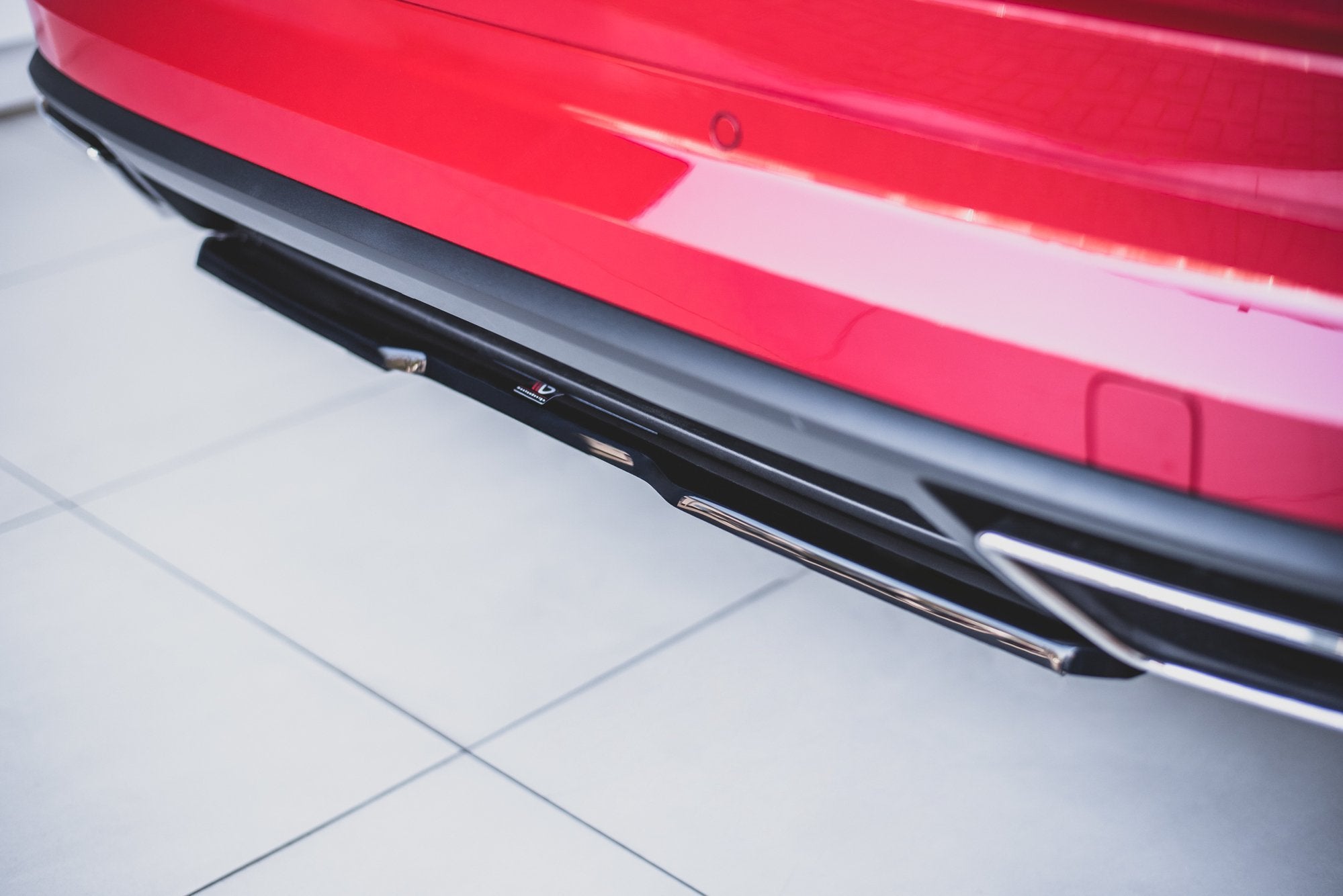 Central Rear Splitter Skoda Kodiaq RS