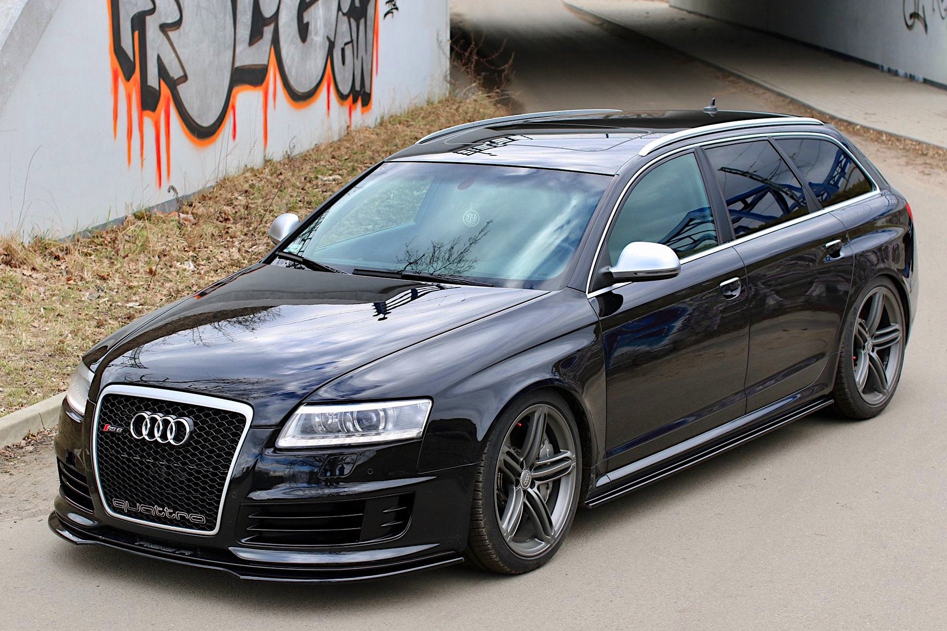 Side Skirts Diffusers Audi RS6 C6