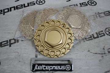 Center Cap JR9 Gold - Fazemos Montagem/Envio