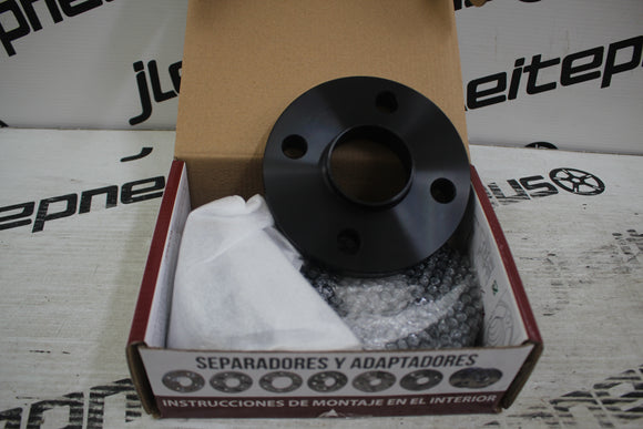 Kit Novo Alargadores Black Series Com Pernos (Várias Medidas)